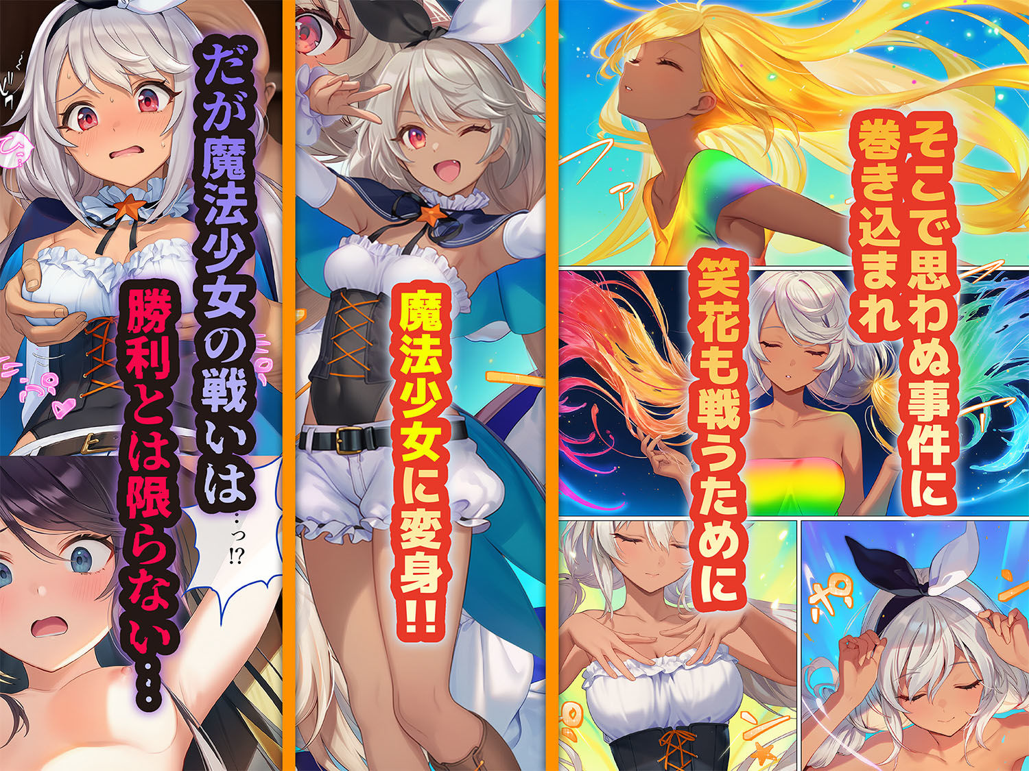 魔法少女WISHES 搾乳牧場編 笑花＆叶BAD d_763153 画像2