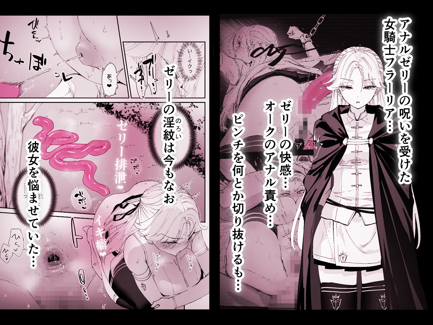 私のアナルは弱くないっ！！2 〜女騎士様がふたたびアナルゼリーに屈するまで…〜 d_795389 画像1
