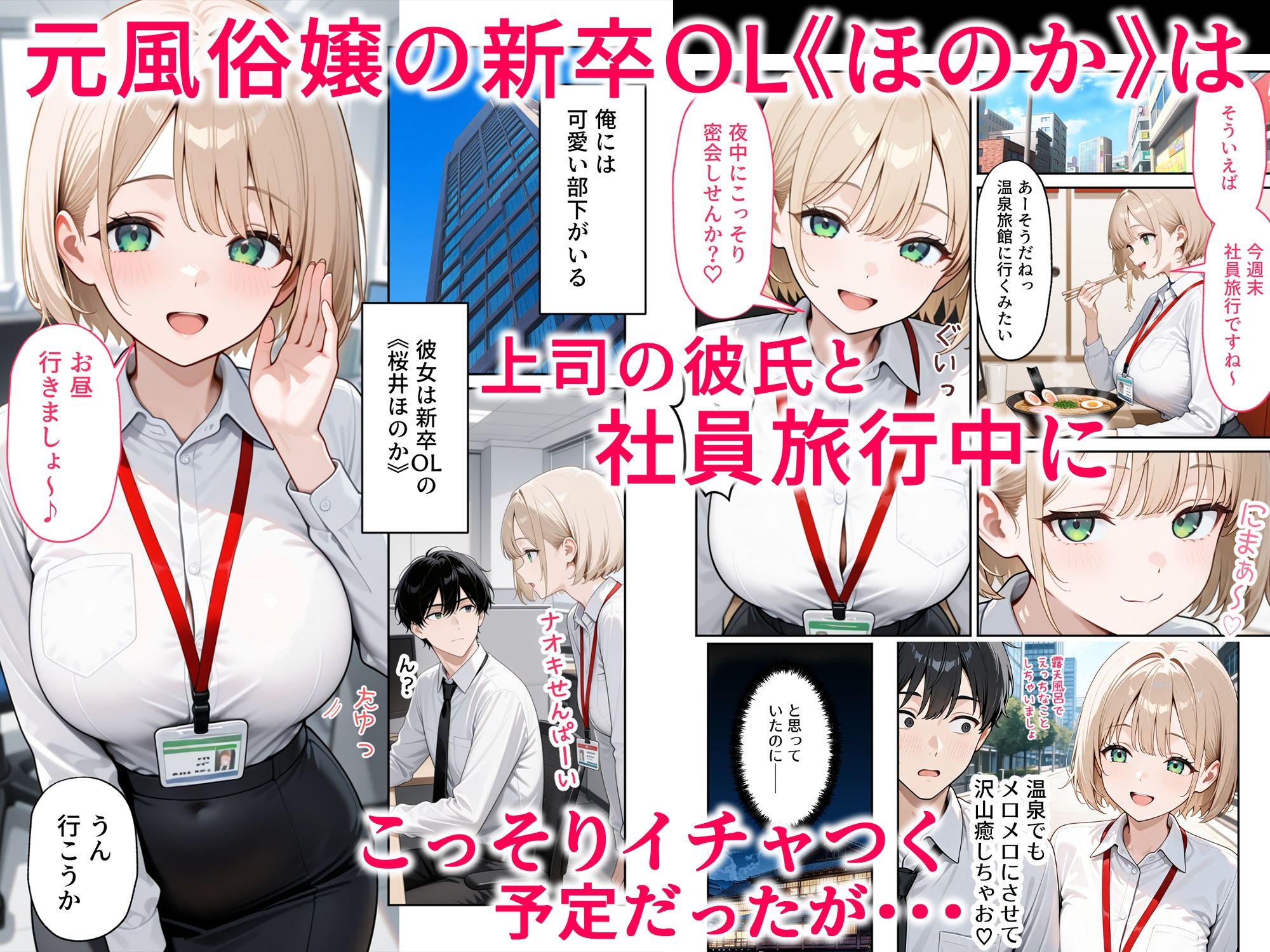 大好きな風俗嬢が新卒OLとして俺の部下になった話2 こっそり中出し社員旅行編 d_839794 画像1